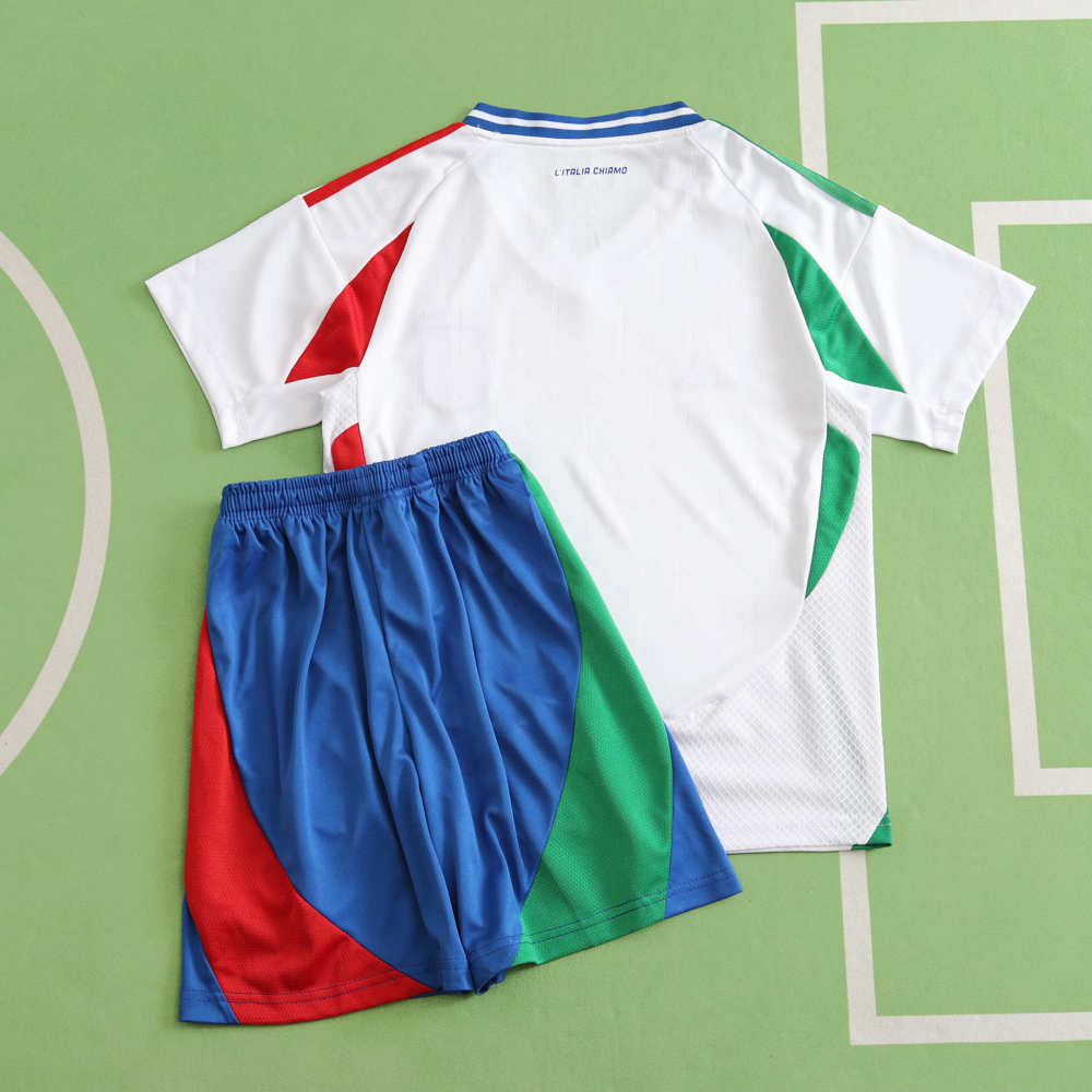 2024 UEFA Italy away Kids kit