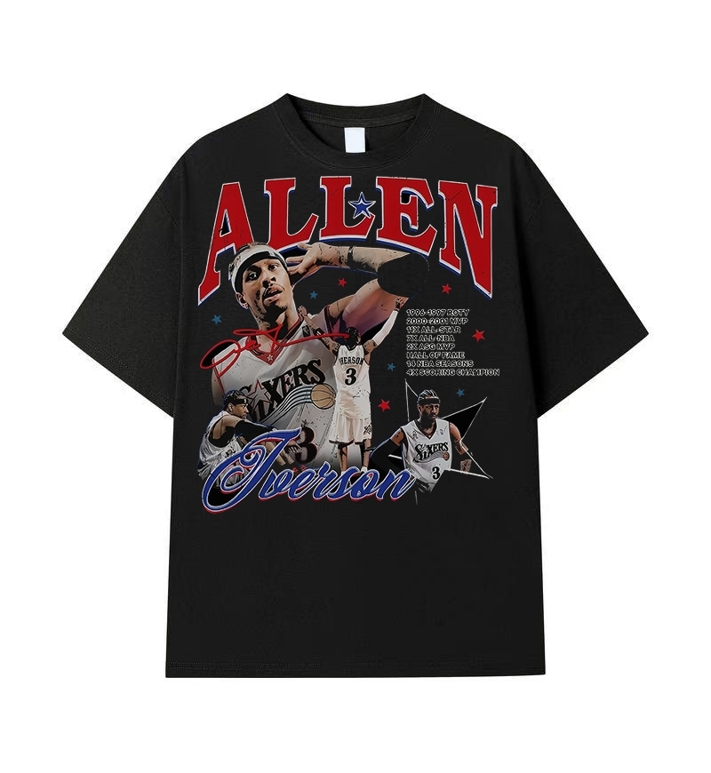 Allen Iverson Vintage t-shirt 250404C0041