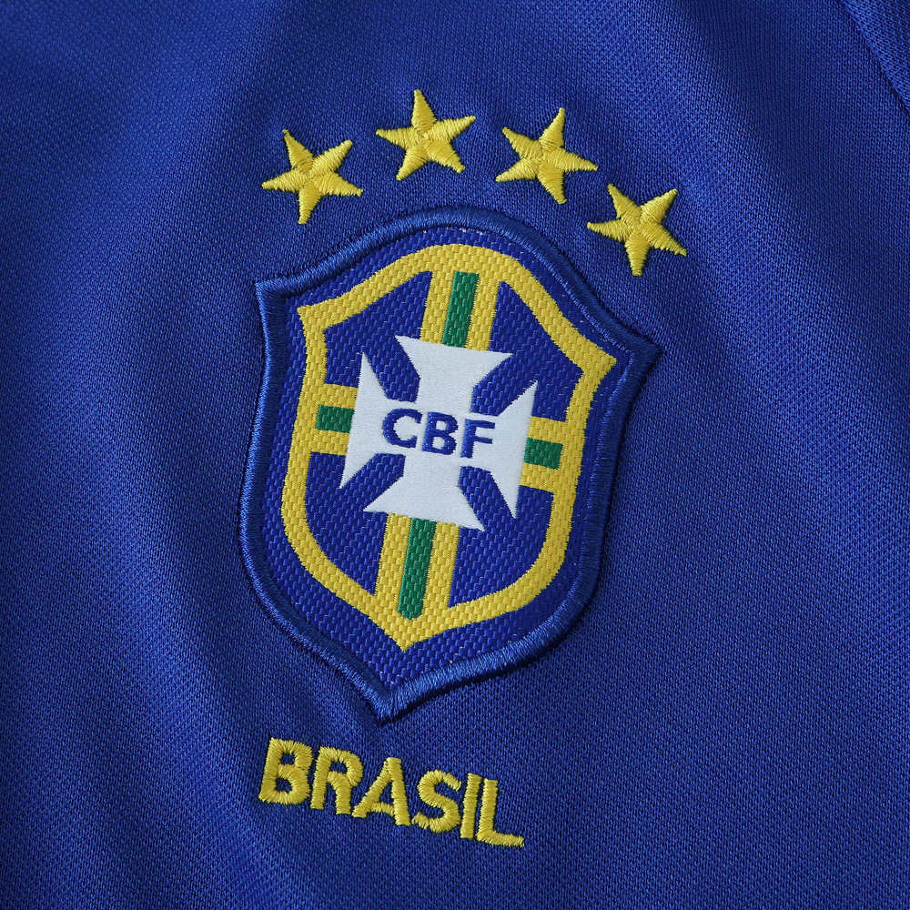 2002 Brazil away retro Kids kit