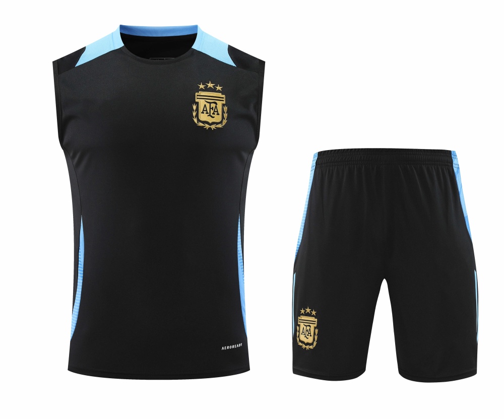 2425 Argentina Training clothes suit vest Fan version