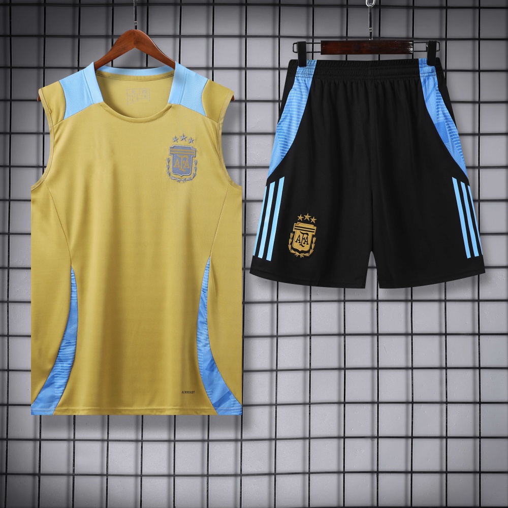 2425 Argentina Training clothes suit vest Fan version