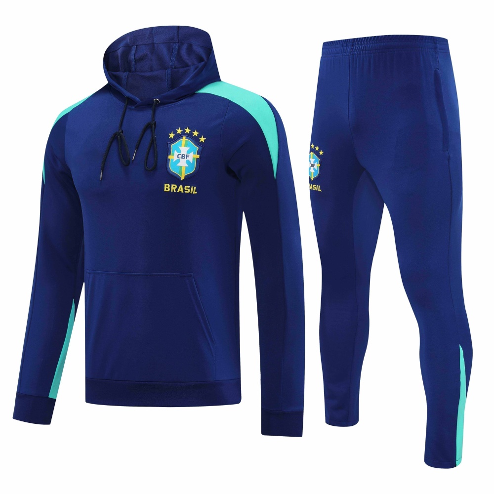 2526 season Brazil Training suit hooded set