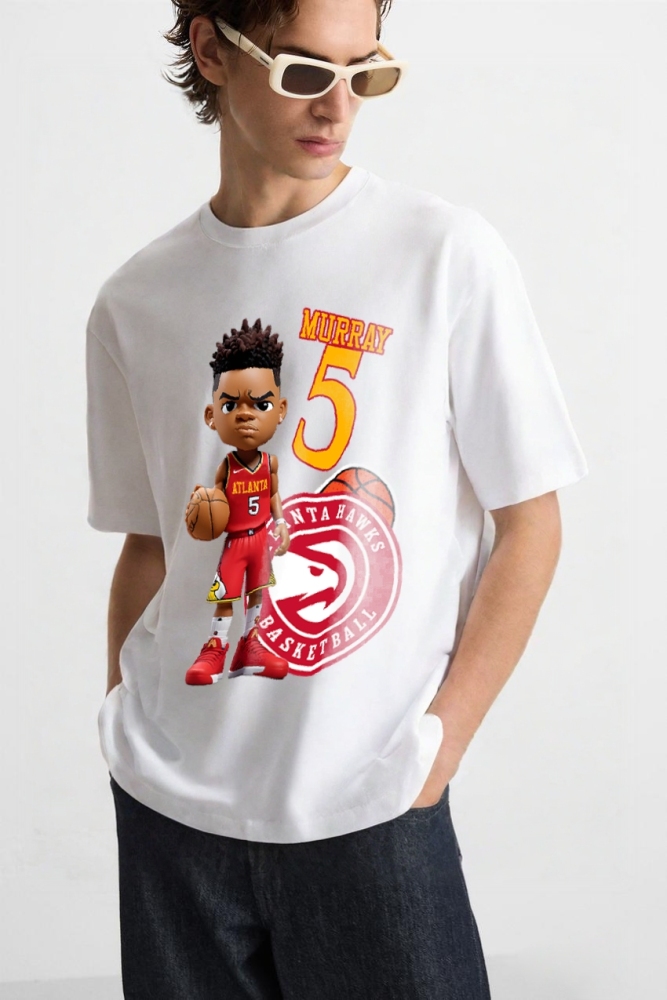 Dejounte Murray, Atlanta Hawks Vintage t-shirt   2505B128