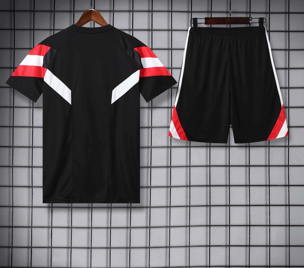 2526 season Manchester United F.C. Training clothes suit Short sleeve Fan version