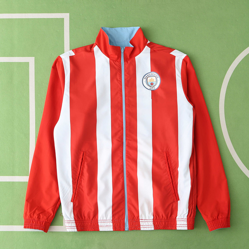 2425 Manchester City F.C. Wear on both sides windbreaker