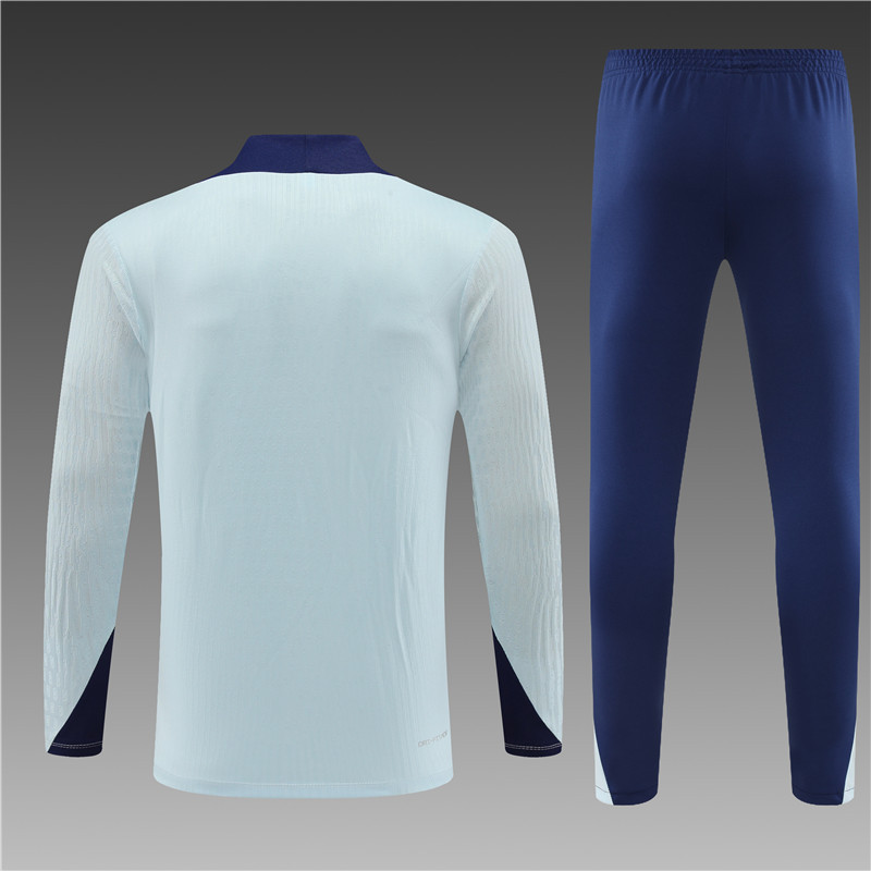 2425 France wathet Training suit set Player version