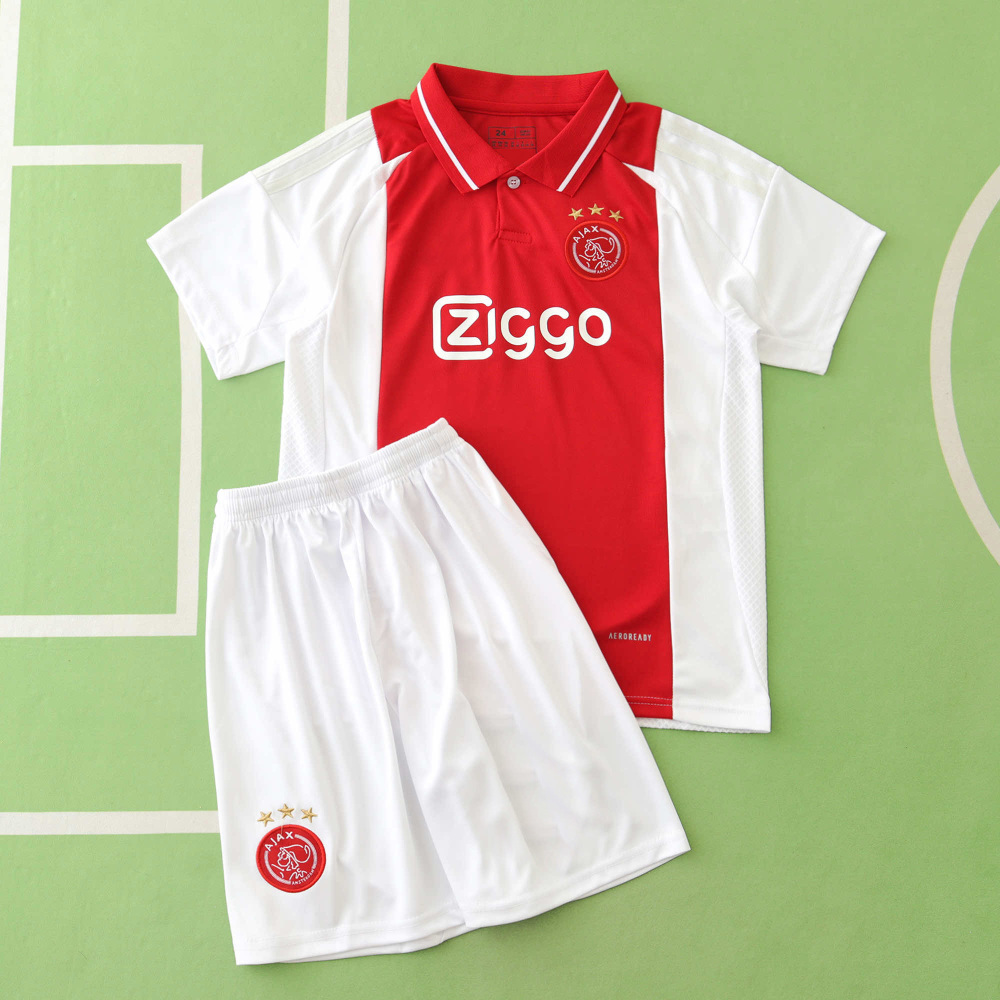 2425 season AFC Ajax home Kids kit