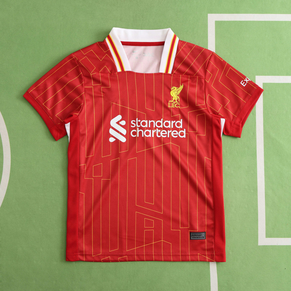 2425 season Liverpool home Kids kit
