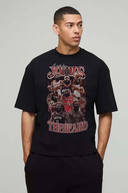 James Edward Harden Jr Vintage t-shirt 2504C0054