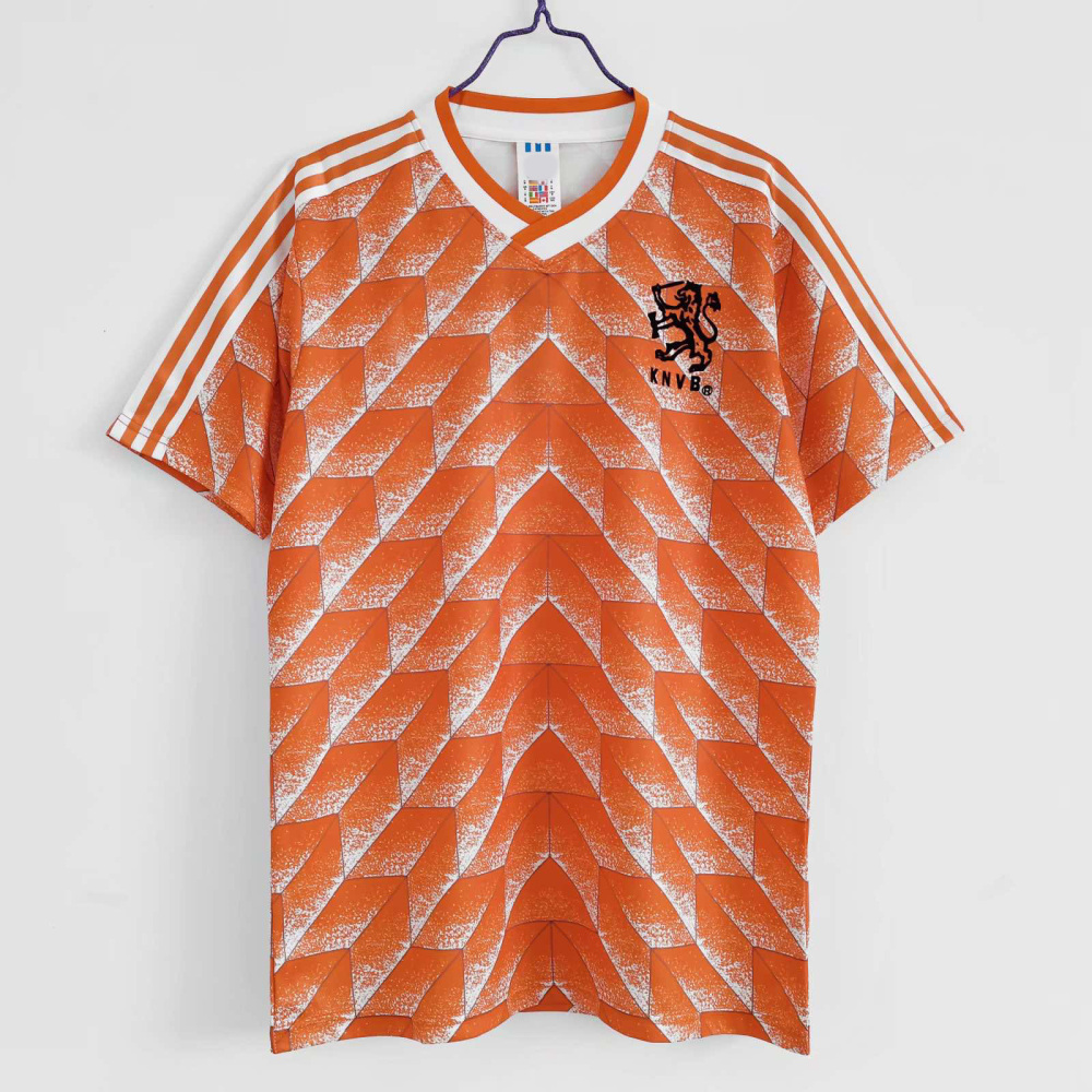 1988 season Netherlands home retro Fan version