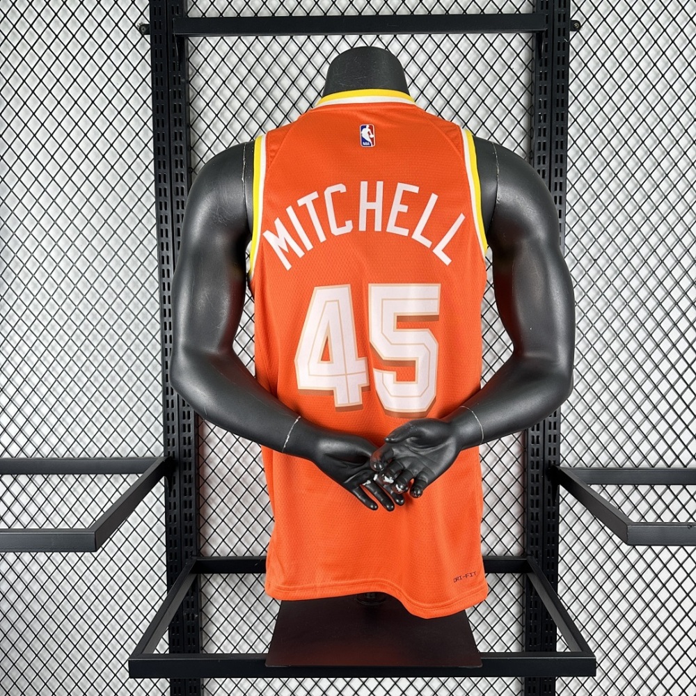 25-26 NBA Cleveland Cavaliers City version 45-MITCHELL