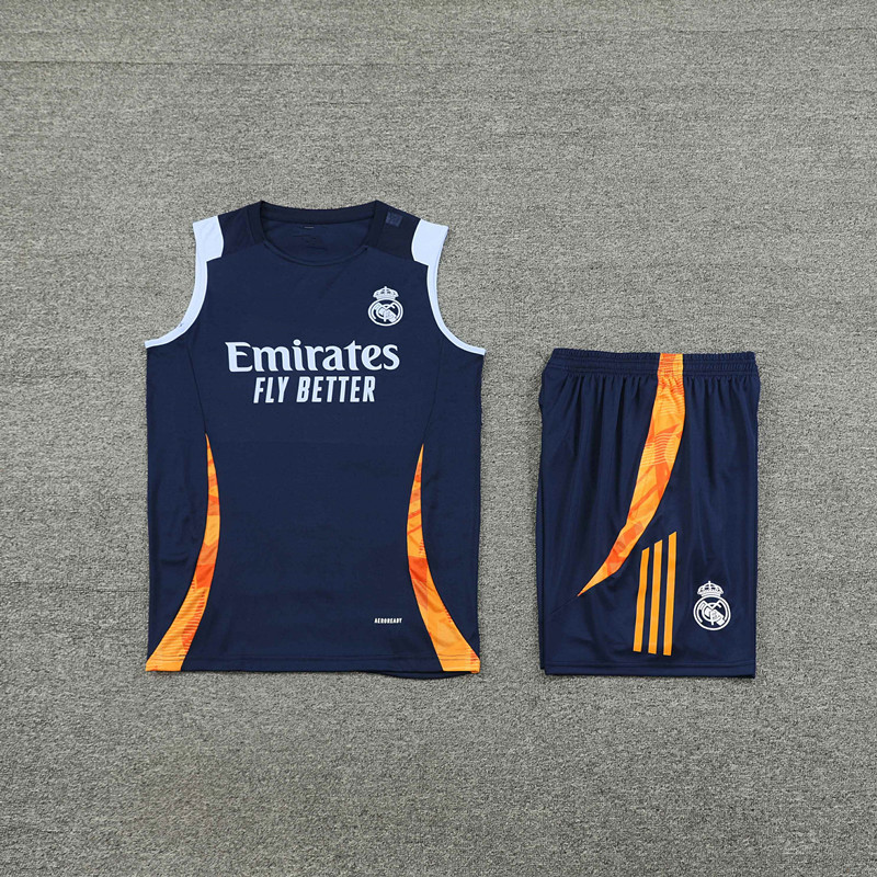 2425 Real Madrid CF Training clothes suit vest Fan version