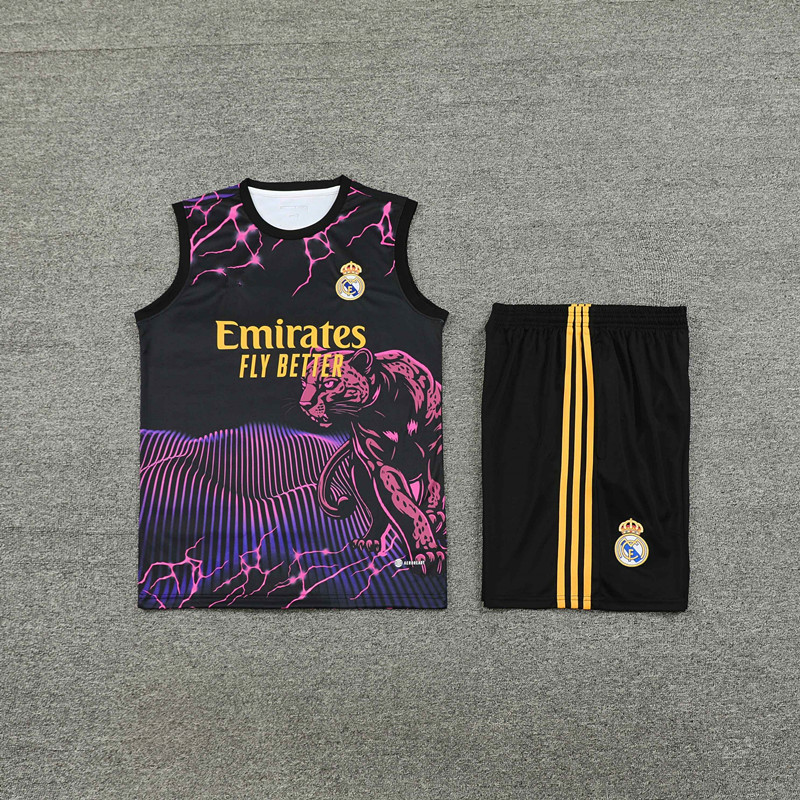 2425 Real Madrid CF Training clothes suit vest Fan version