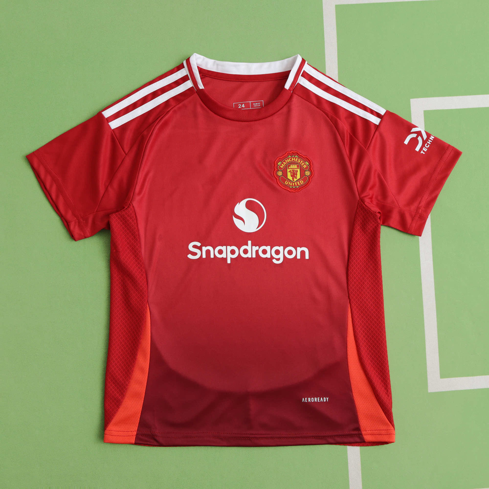 2425 season Manchester United home Kids kit