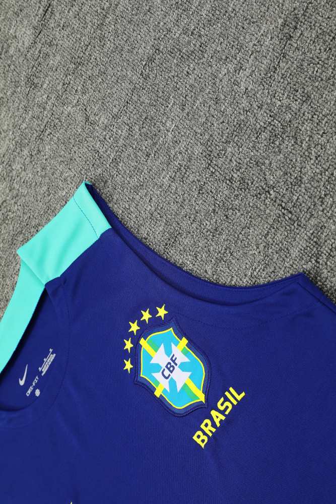 2425 Brazil Training clothes suit vest Fan version