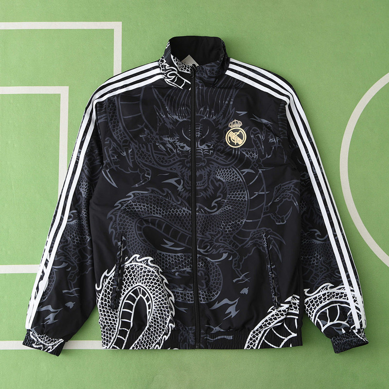 2425 Real Madrid CF Wear on both sides windbreaker