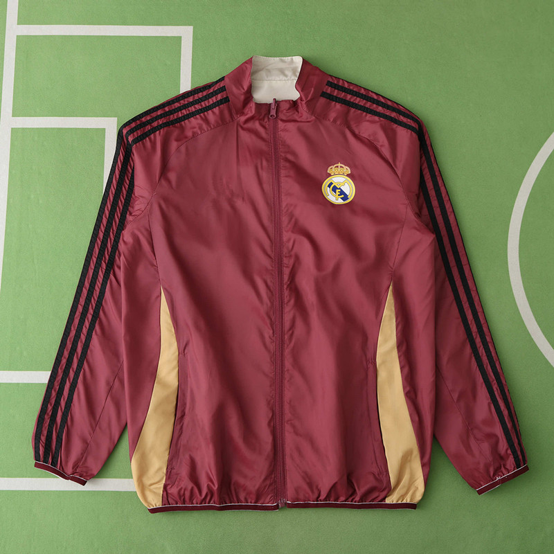 2425 Real Madrid CF Wear on both sides windbreaker