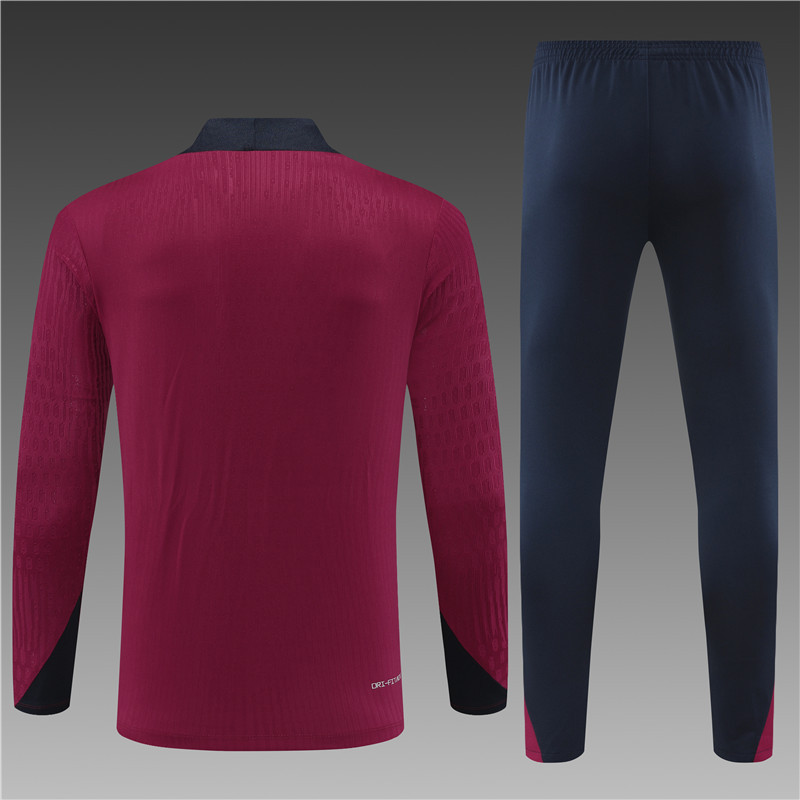 2425 England Red Training suit set Player version