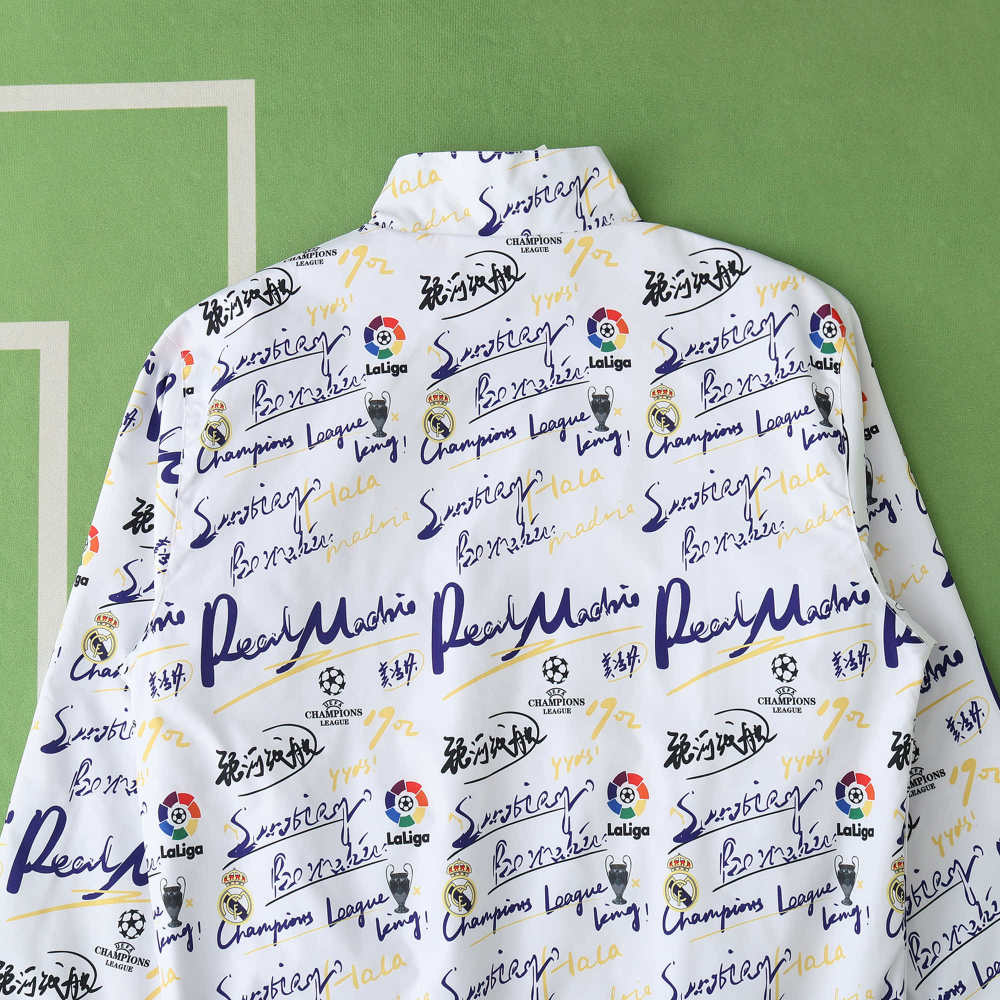 2425 Real Madrid CF Wear on both sides windbreaker