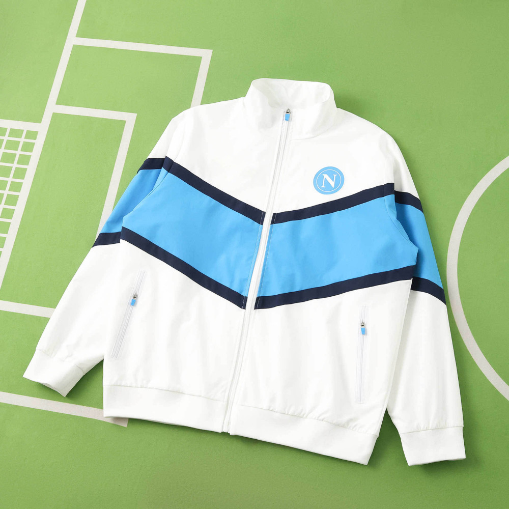 2526 season S.S.C. Napoli  White Training clothes windbreaker