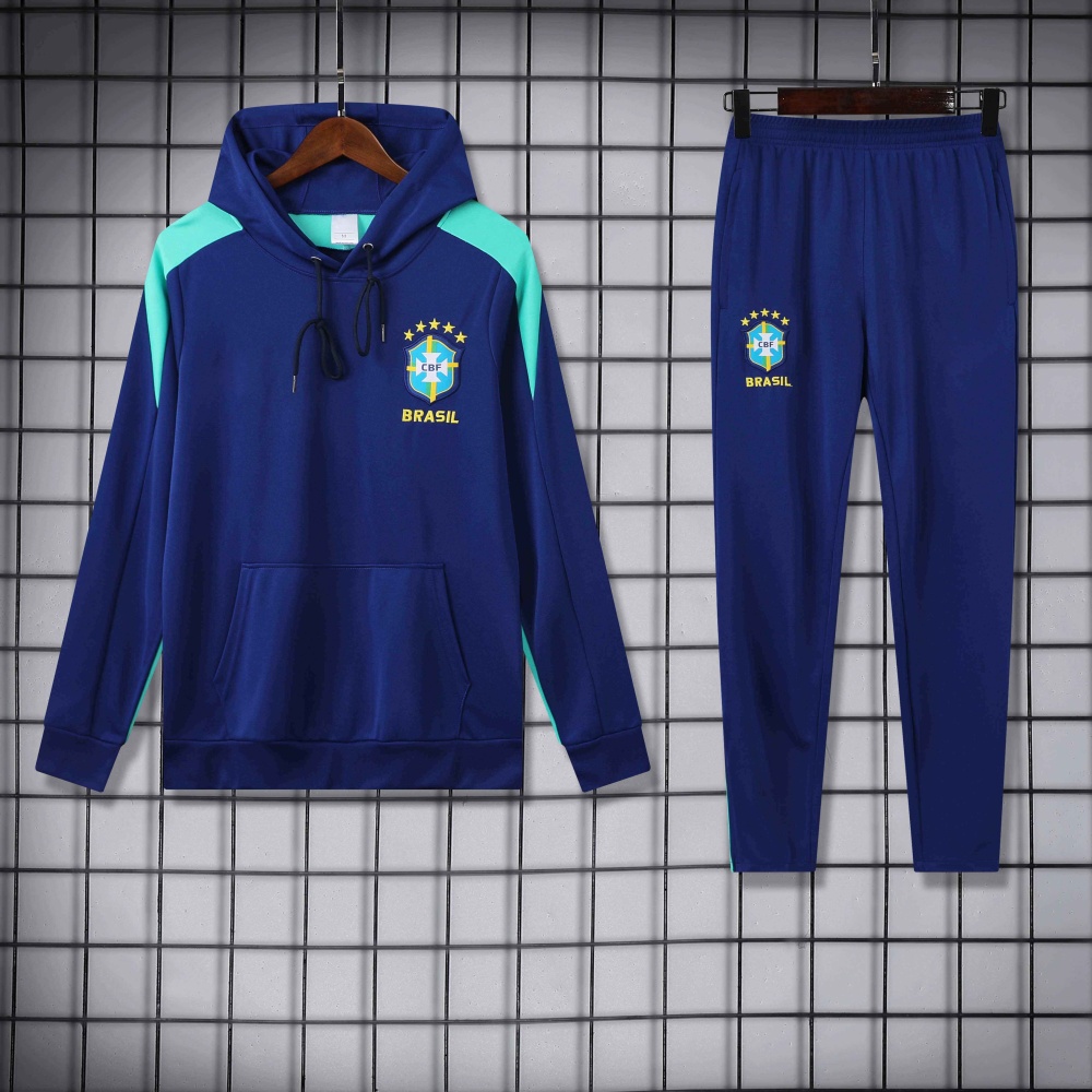 2526 season Brazil Training suit hooded set