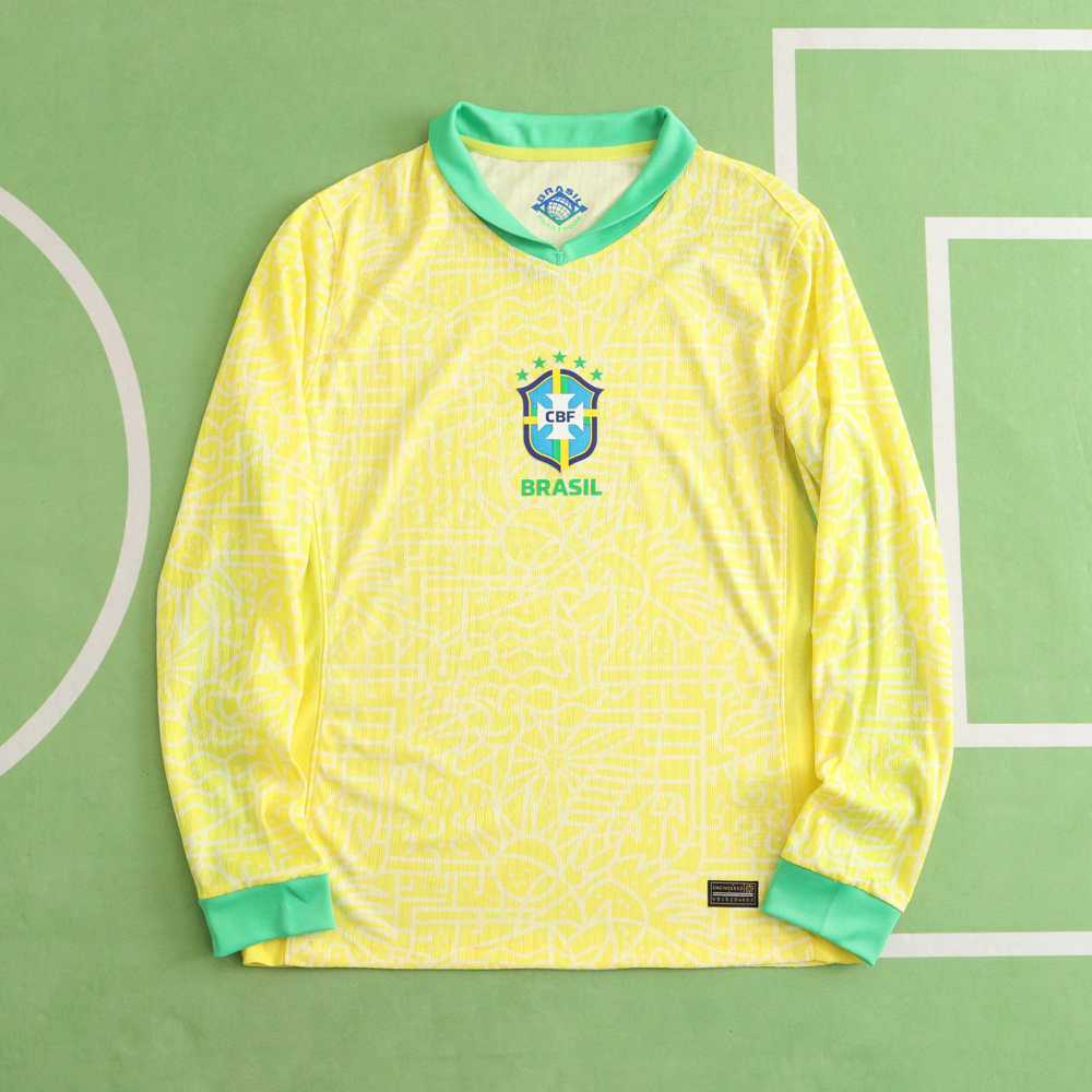 2024 season Brazil home Long sleeve Player version