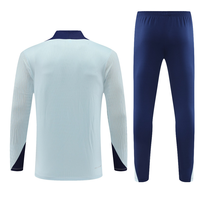 2425 France wathet Training suit set Player version