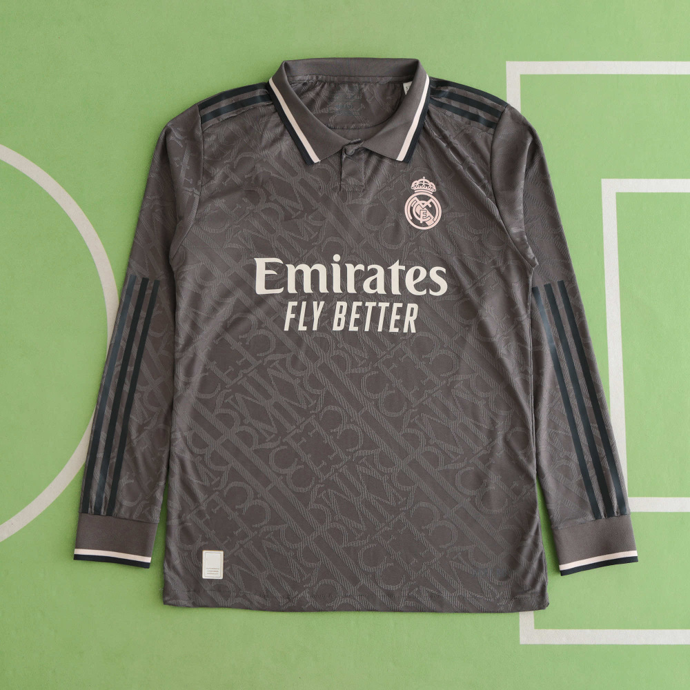 2425 season Real Madrid third Long sleeved Player version
