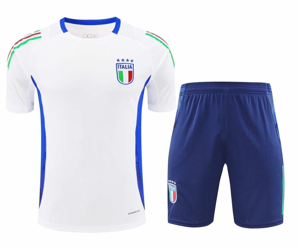 2425 Italy Training clothes suit Short sleeve Fan version