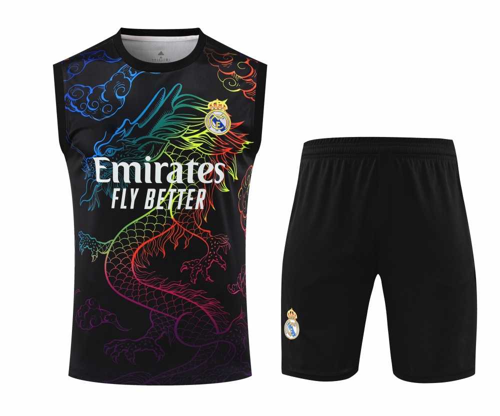 2425 Real Madrid CF Training clothes suit vest Fan version