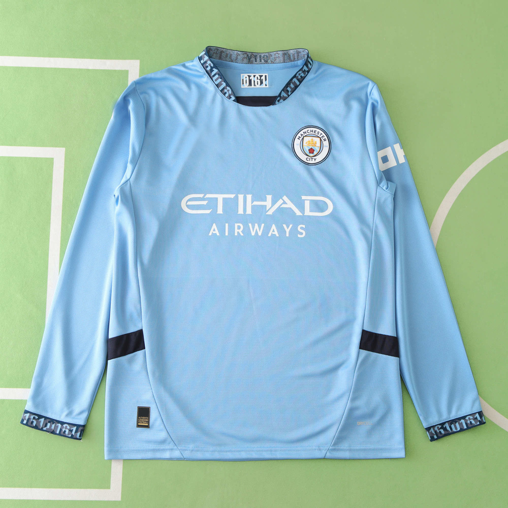 2425 season Manchester City F.C. home Long sleeved Fan version