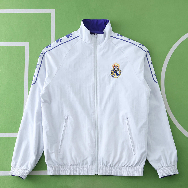 9596 Real Madrid CF Wear on both sides windbreaker