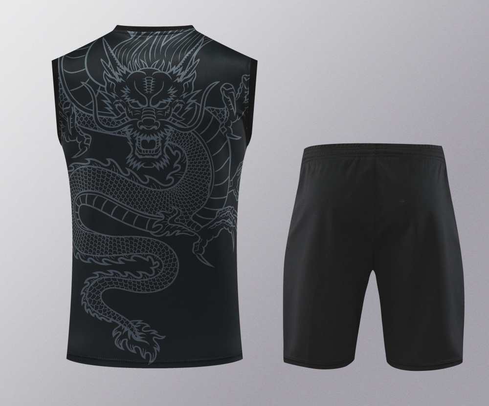 2425 Real Madrid CF Training clothes suit vest Fan version