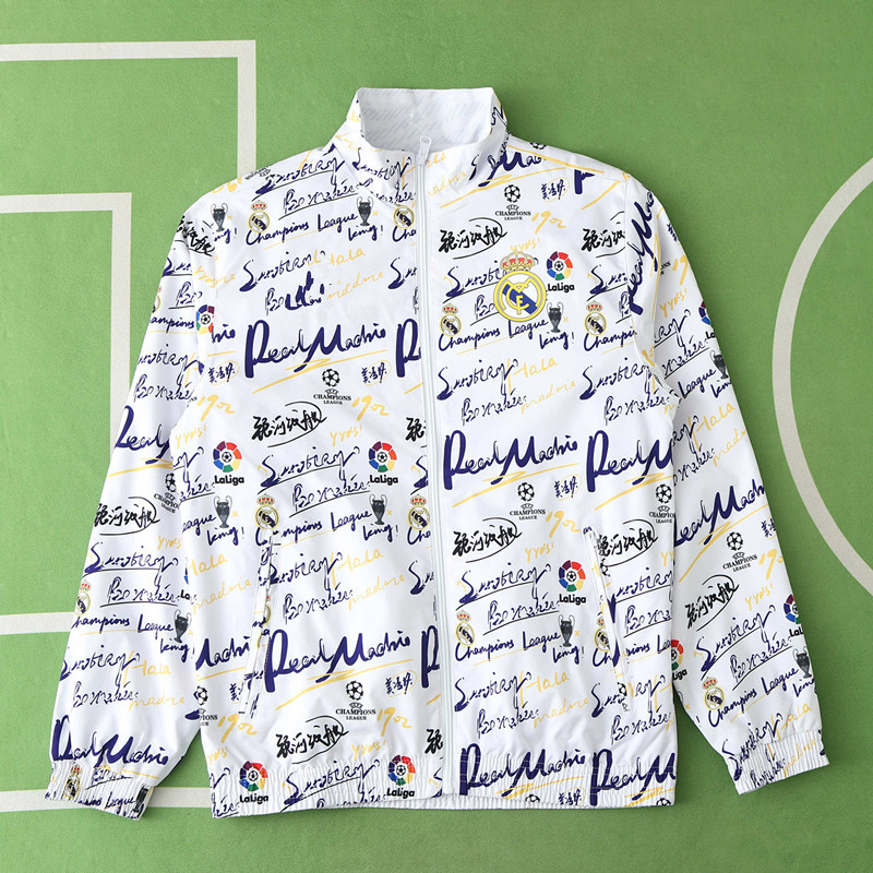 2425 Real Madrid CF Wear on both sides windbreaker