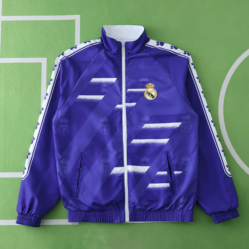 9596 Real Madrid CF Wear on both sides windbreaker