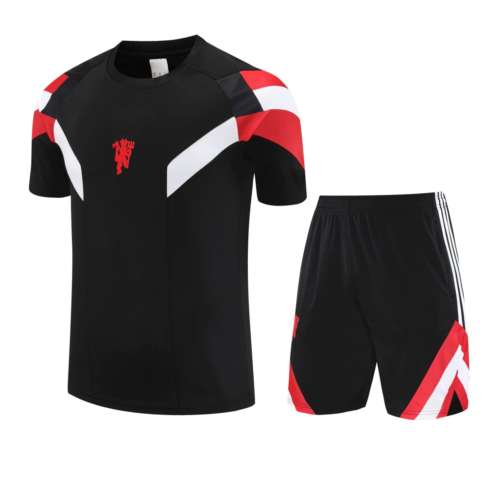 2526 season Manchester United F.C. Training clothes suit Short sleeve Fan version