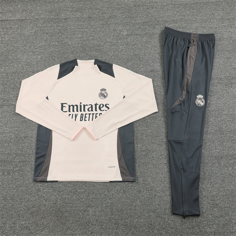 2425 Real Madrid CF Apricot color Training suit set Player version