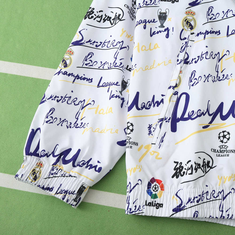 2425 Real Madrid CF Wear on both sides windbreaker
