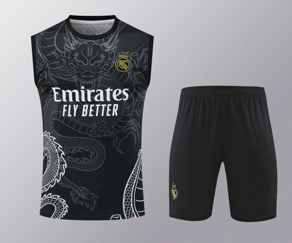 2425 Real Madrid CF Training clothes suit vest Fan version