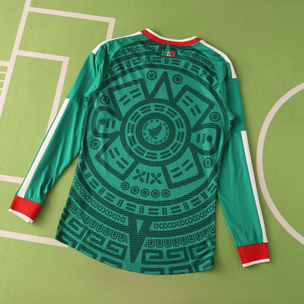 2026 FIFA World Cup Mexico home Long sleeved Player version
