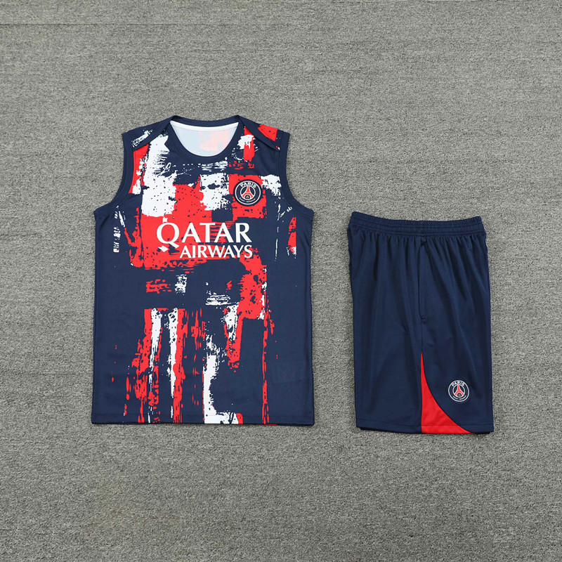 2425 Paris Saint-Germain F.C. Training clothes suit vest Fan version