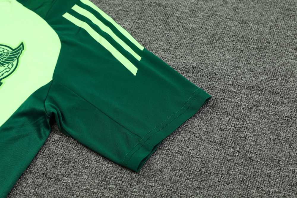 2425 Mexico Training clothes suit Short sleeve Fan version