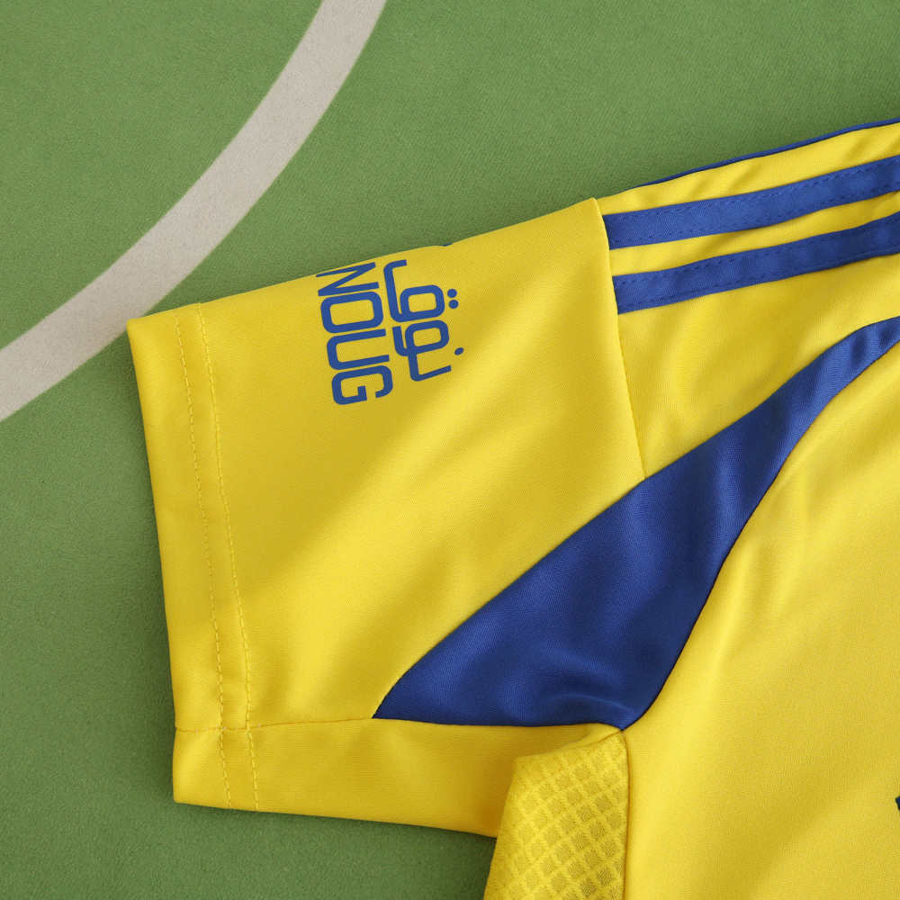 2425 season Al Nassr FC home Kids kit