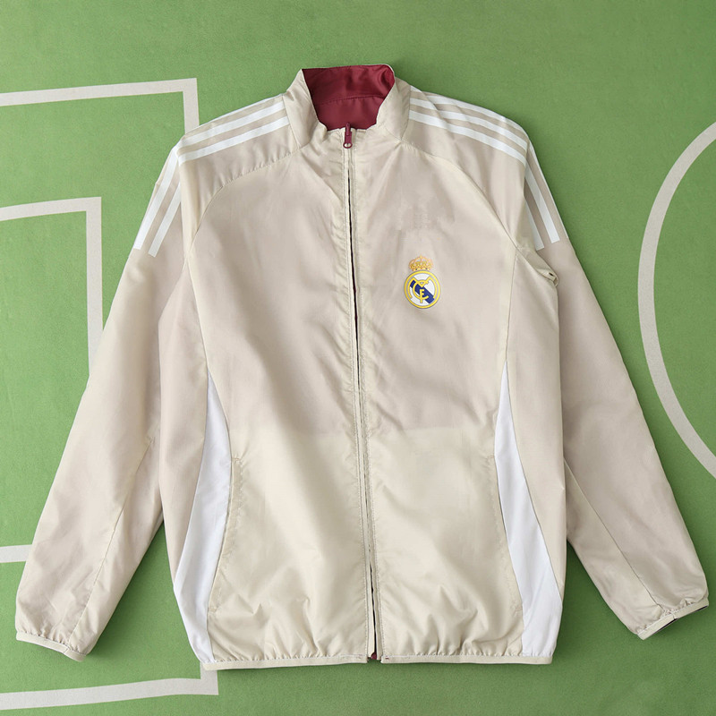 2425 Real Madrid CF Wear on both sides windbreaker
