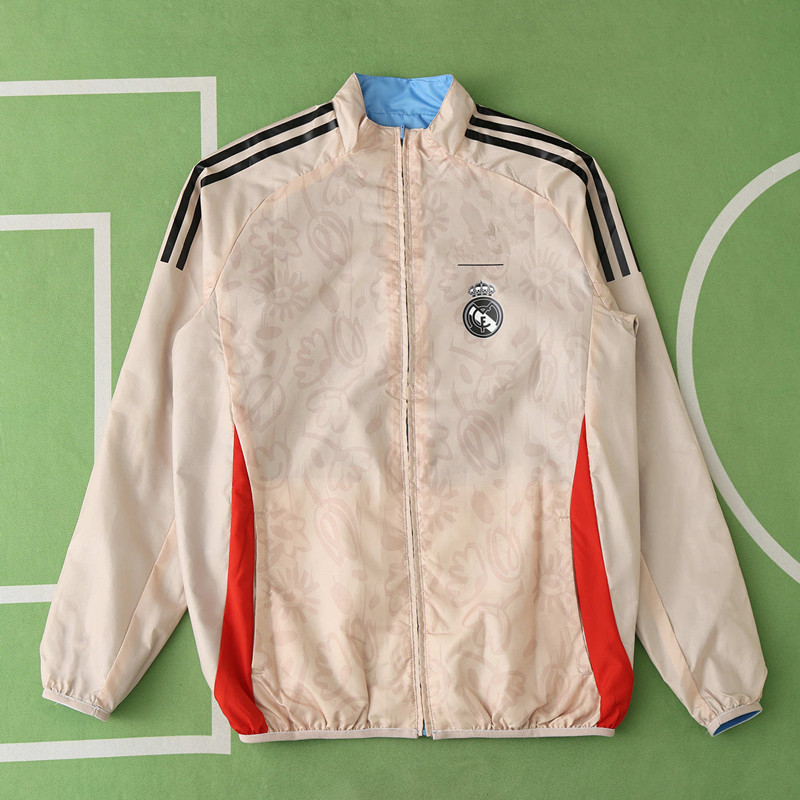 2425 Real Madrid CF Wear on both sides windbreaker