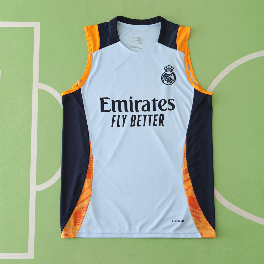 2425 season Real Madrid CF Training clothes Short sleeved vest