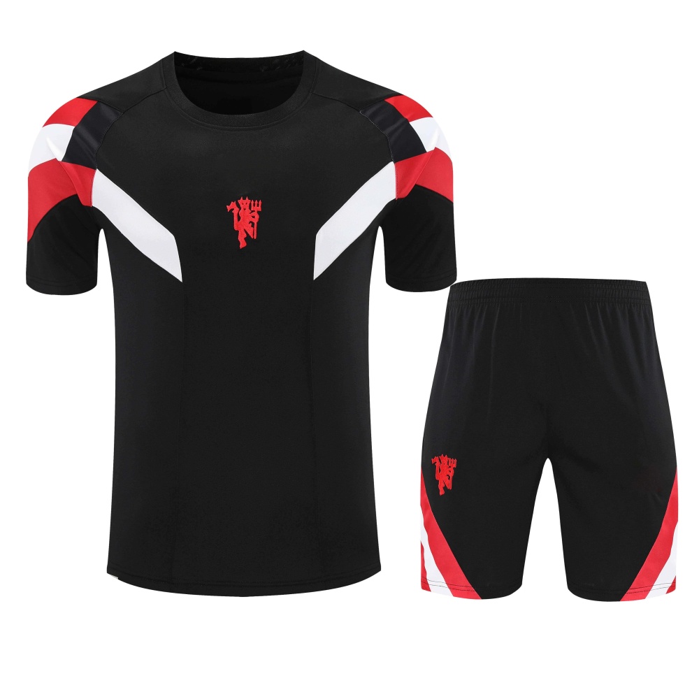 2526 season Manchester United F.C. Training clothes suit Short sleeve Fan version