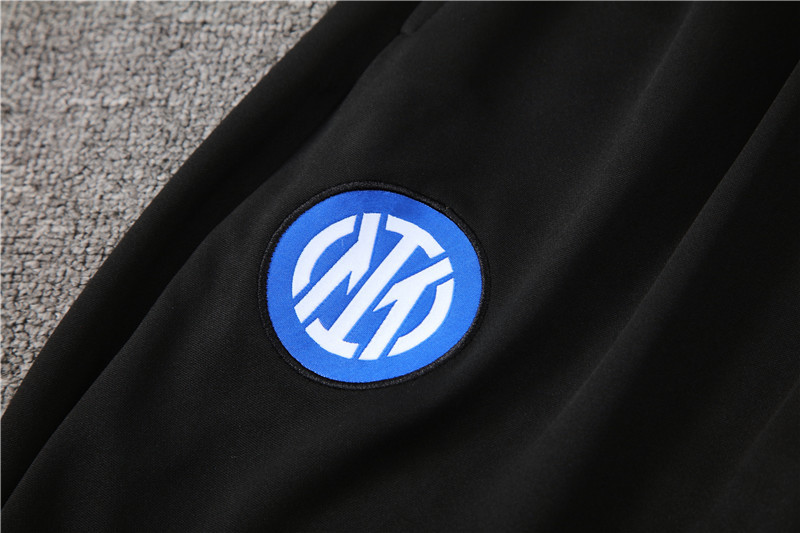 2425 F.C. Internazionale Milano black Training suit set Player version
