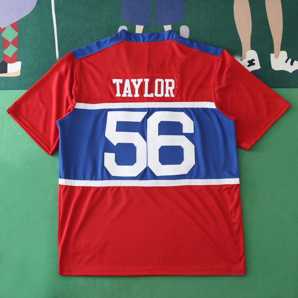 2425 New York giants red 3th generation 56#TAYLOR