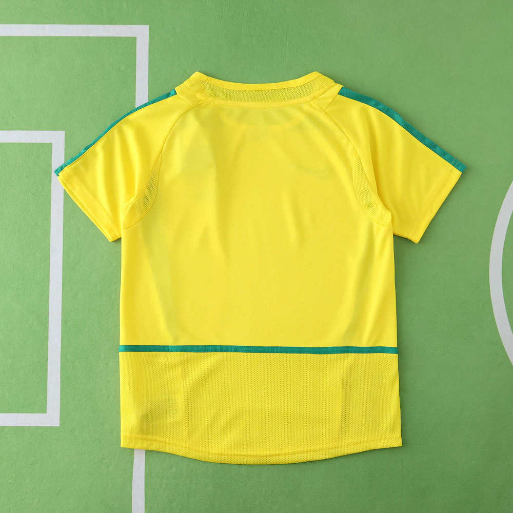 2002 Brazil home retro Kids kit